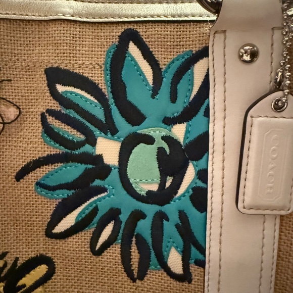 Coach Limited Edition “Bee & Flowers” Summer Bag - Picture 2 of 12
